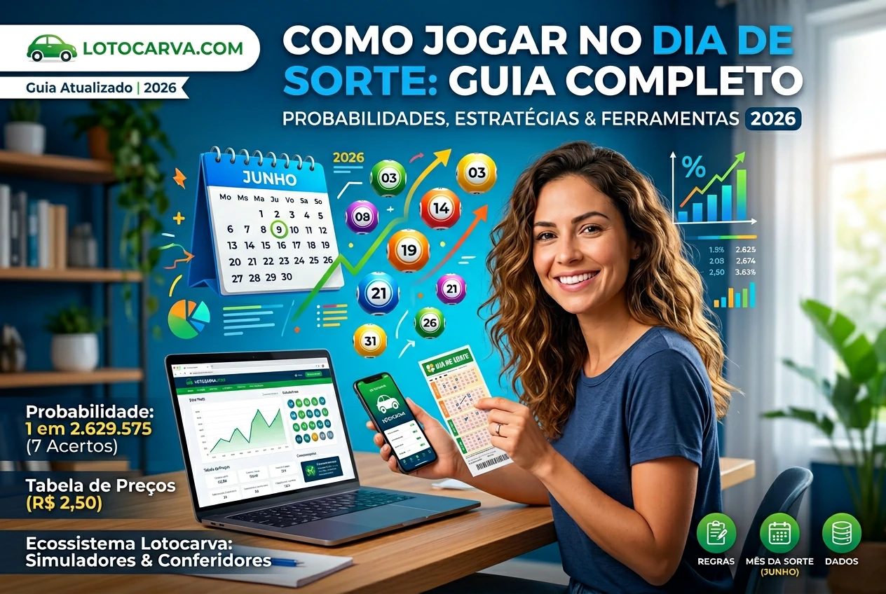 Como jogar na Dia de sorte - dados atualizados em atualizado em 2026