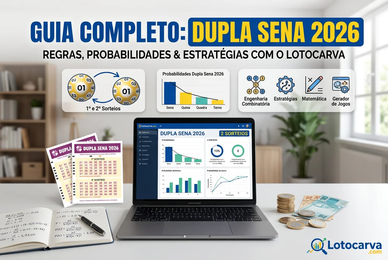 Como jogar na Dupla Sena - atualizado em 2026