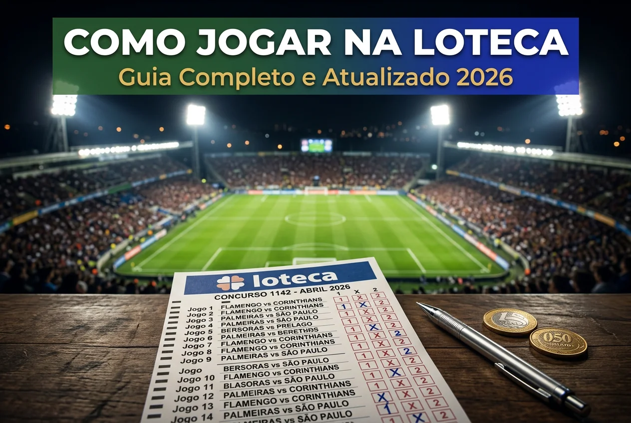 Como jogar na Loteca - atualizado em 2026