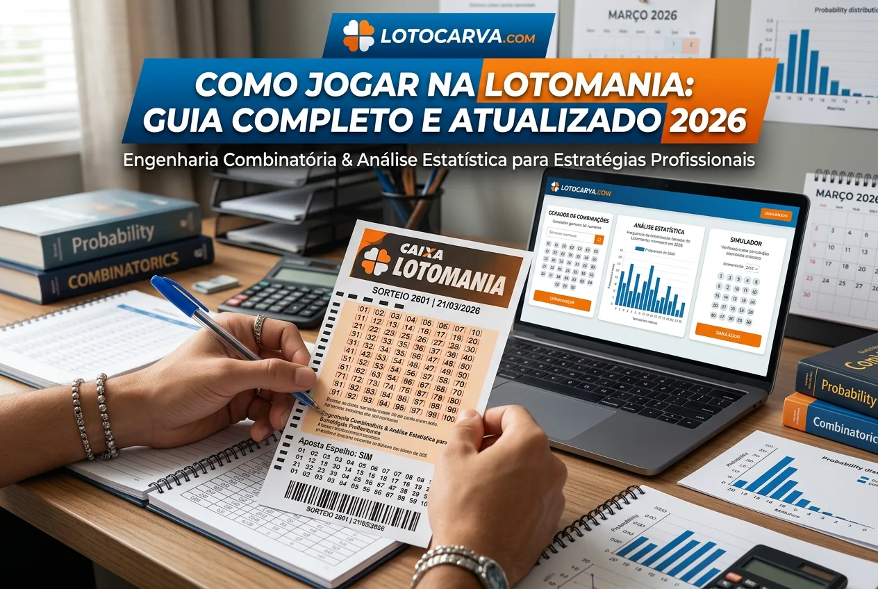 Como jogar na Lotomania - atualizado em 2026